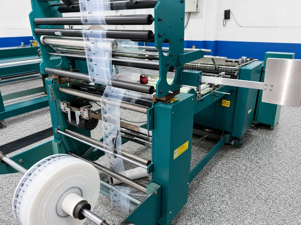 High-Speed Servo-Driven Film Slitting & Converting Machine