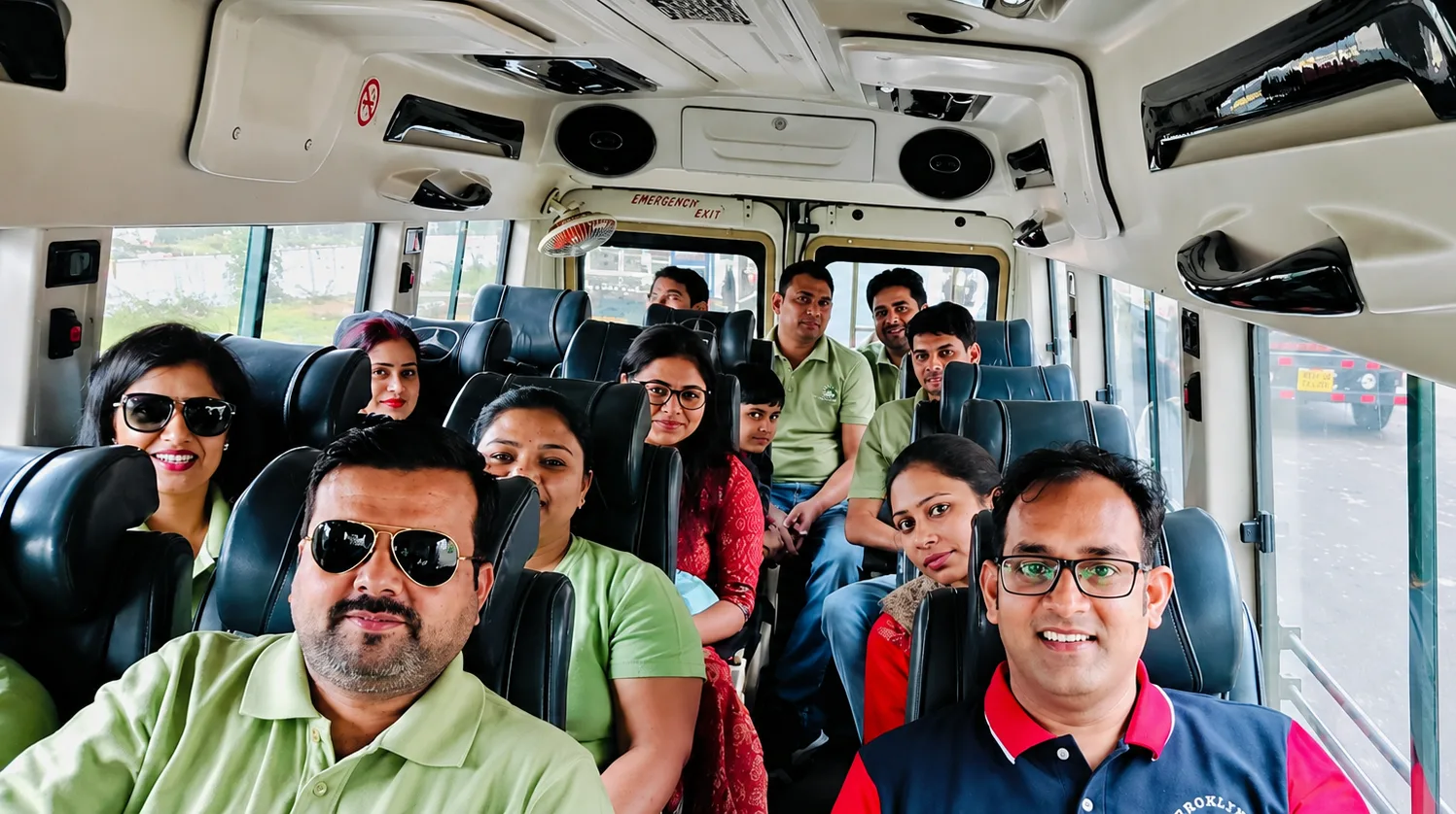 Team on Tour — Inside the Bus